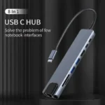 4K 8-in-1 USB C HUB - Image 4
