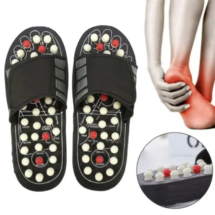 Reflexology Massage Slippers Pair