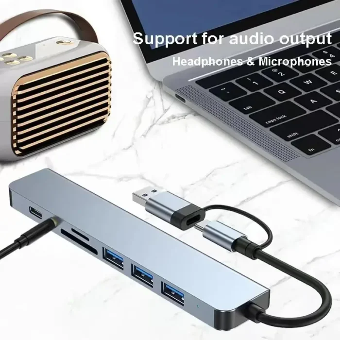 8 In 2 USB HUB - Image 3