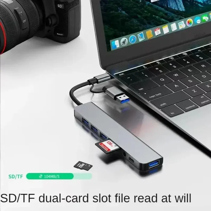 8 In 2 USB HUB - Image 2