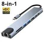 4K 8-in-1 USB C HUB