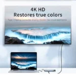 4K 8-in-1 USB C HUB - Image 3